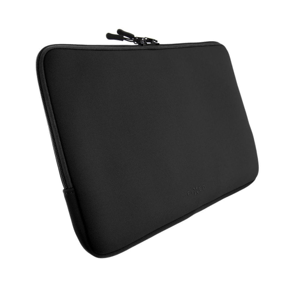 FIXED Neoprénové puzdro Sleeve pre notebooky s uhlopriečkou do 14" FIXSLE-14-BK, čierne